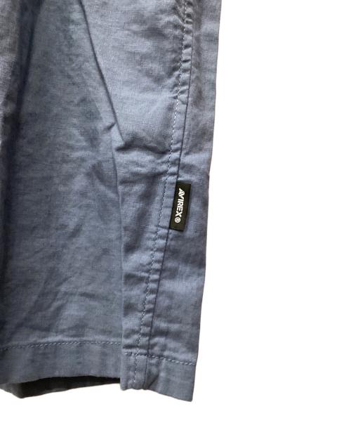 AVIREX（アヴィレックス）AVIREX (アヴィレックス) AVIREX 半袖シャツ スカイブルー サイズ:Lの古着・服飾アイテム