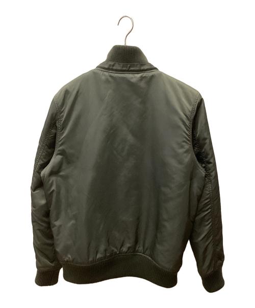 ALPHA INDUSTRIES（アルファインダストリーズ）ALPHA INDUSTRIES (アルファインダストリーズ) Alpha Industries ブルゾン オリーブ サイズ:X-LARGEの古着・服飾アイテム