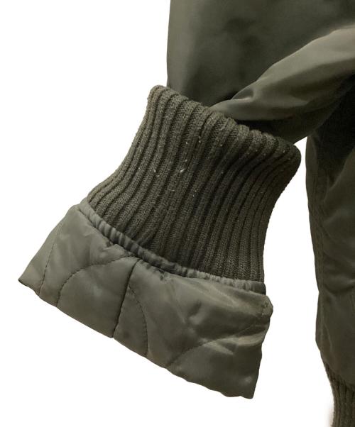 ALPHA INDUSTRIES（アルファインダストリーズ）ALPHA INDUSTRIES (アルファインダストリーズ) Alpha Industries ブルゾン オリーブ サイズ:X-LARGEの古着・服飾アイテム