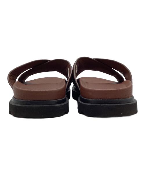 UGG（アグ）UGG (アグ) スライドサンダル ブラウン サイズ:28cmの古着・服飾アイテム