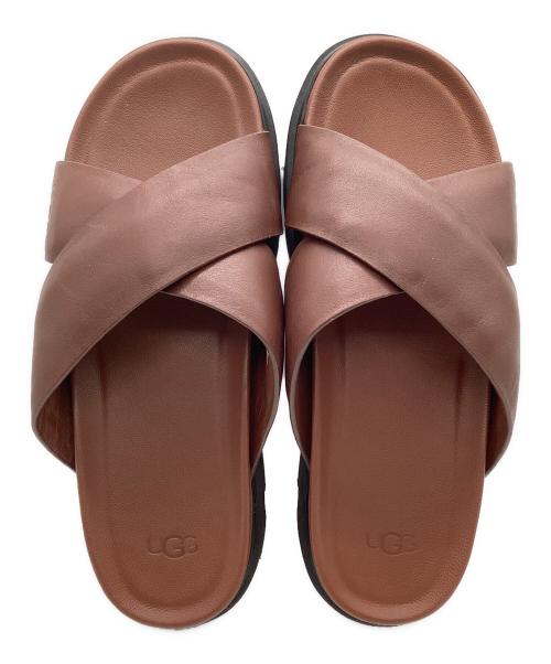 UGG（アグ）UGG (アグ) スライドサンダル ブラウン サイズ:28cmの古着・服飾アイテム