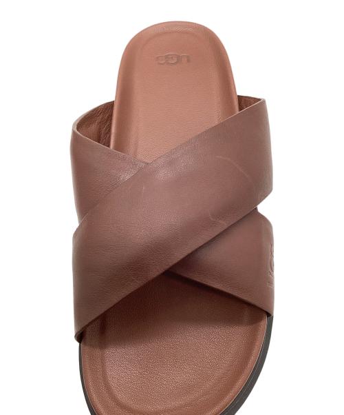 UGG（アグ）UGG (アグ) スライドサンダル ブラウン サイズ:28cmの古着・服飾アイテム