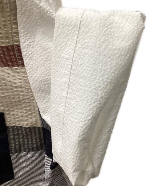 BLACK LABEL CRESTBRIDGE（ブラックレーベル クレストブリッジ）BLACK LABEL CRESTBRIDGE (ブラックレーベル クレストブリッジ) BLACK LABEL CRESTBRIDGE 半袖シャツ ホワイト サイズ:Lの古着・服飾アイテム