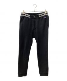 Champion REVERSE WEAVE（チャンピオン リバース ウィーブ）の古着「Champion REVERSE WEAVE スウェットパンツ」｜ブラック