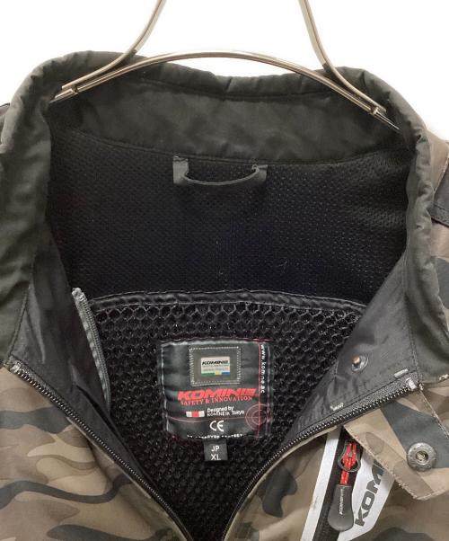 komine（コミネ）komine (コミネ) プロテクタージャケット ブラウン サイズ:XLの古着・服飾アイテム
