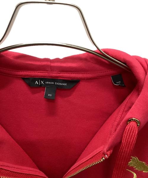 ARMANI EXCHANGE（アルマーニ エクスチェンジ）ARMANI EXCHANGE (アルマーニ エクスチェンジ) LNY Regular Fit Red Sweatshirt - Armani Exchange レッド サイズ:XSの古着・服飾アイテム