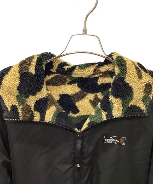A BATHING APE（アベイシングエイプ）A BATHING APE (ア ベイシング エイプ) 裏ボアリバーシブルジャケット ブラック サイズ:Lの古着・服飾アイテム