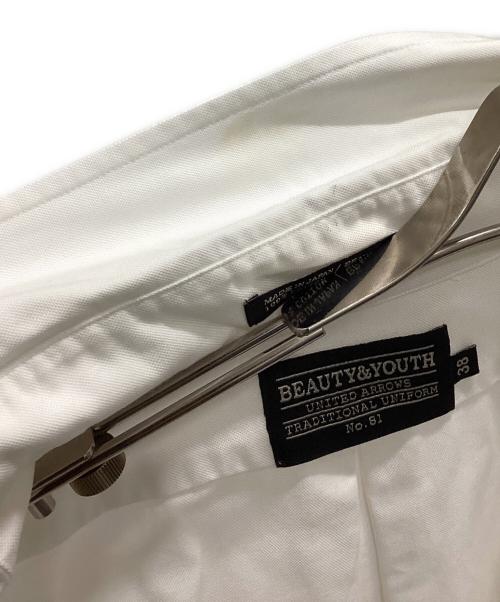 BEAUTY&YOUTH（ビューティーアンドユース）BEAUTY&YOUTH (ビューティーアンドユース) BEAUTY&YOUTH 長袖シャツ ホワイト サイズ:38の古着・服飾アイテム