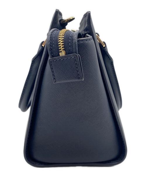 MICHAEL KORS（マイケル・コース）MICHAEL KORS (マイケル・コース) 2WAYショルダーバッグ ネイビーの古着・服飾アイテム