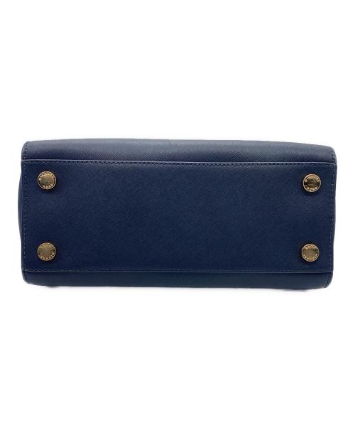 MICHAEL KORS（マイケル・コース）MICHAEL KORS (マイケル・コース) 2WAYショルダーバッグ ネイビーの古着・服飾アイテム
