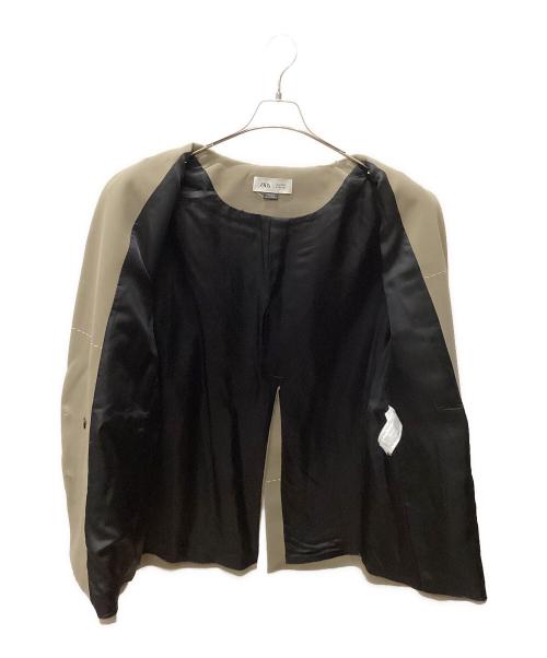 ZARA（ザラ）ZARA (ザラ) MAISON SPECIAL (メゾンスペシャル) ZARA × MAISON SPECIAL チェスターコート ベージュ サイズ:Lの古着・服飾アイテム
