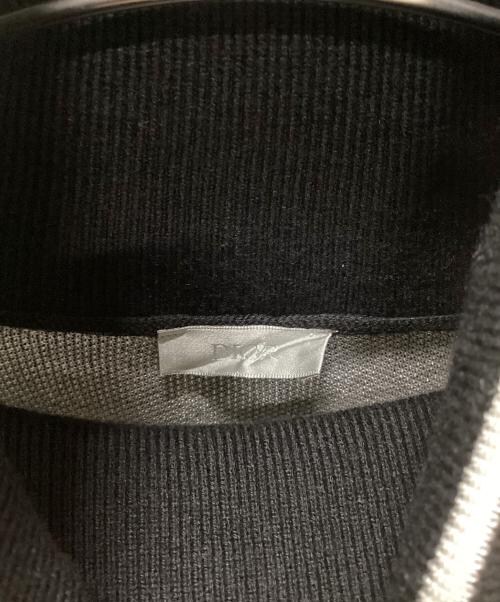 Dior（ディオール）Dior (ディオール) 19AW 空山基 コラボ テクニカル タートルネック ニット セーター グレー サイズ:Mの古着・服飾アイテム