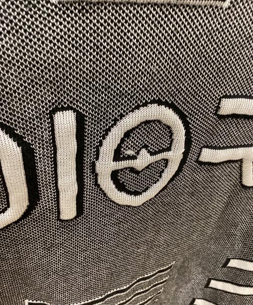 Dior（ディオール）Dior (ディオール) 19AW 空山基 コラボ テクニカル タートルネック ニット セーター グレー サイズ:Mの古着・服飾アイテム