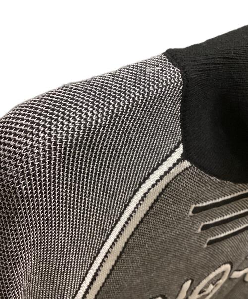 Dior（ディオール）Dior (ディオール) 19AW 空山基 コラボ テクニカル タートルネック ニット セーター グレー サイズ:Mの古着・服飾アイテム