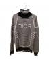 Dior（ディオール）の古着「19AW 空山基 コラボ テクニカル タートルネック ニット セーター」｜グレー