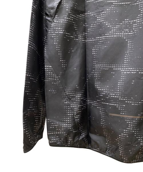 asics（アシックス）asics (アシックス) ランニングパッカブルウーブンジャケット ブラック サイズ:L 未使用品の古着・服飾アイテム