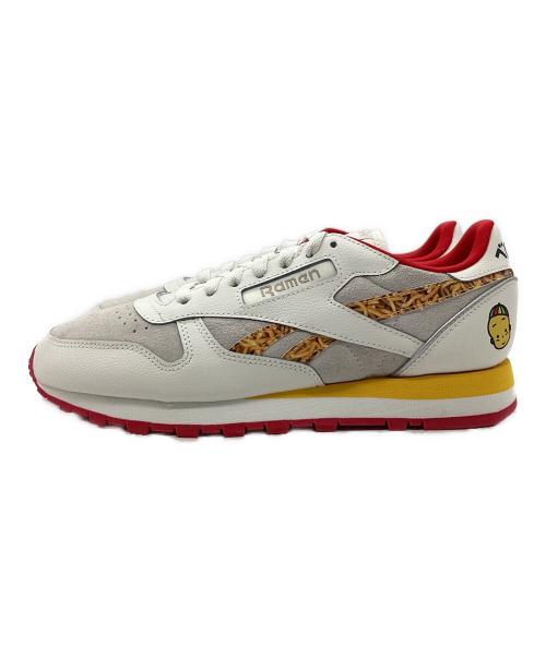 REEBOK（リーボック）REEBOK (リーボック) ATMOS (アトモス) ベビースターラーメン (ベビースターラーメン) スニーカー ホワイト サイズ:26cm 未使用品の古着・服飾アイテム
