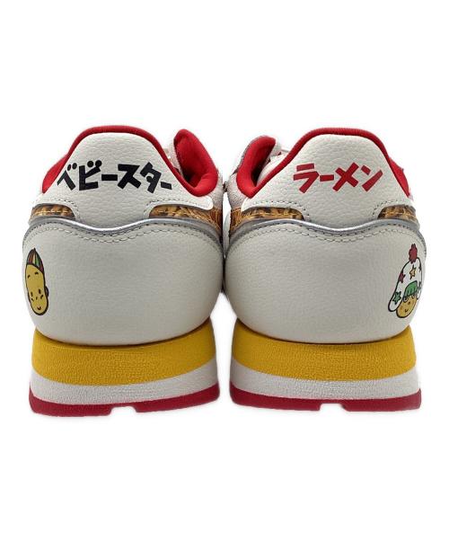 REEBOK（リーボック）REEBOK (リーボック) ATMOS (アトモス) ベビースターラーメン (ベビースターラーメン) スニーカー ホワイト サイズ:26cm 未使用品の古着・服飾アイテム