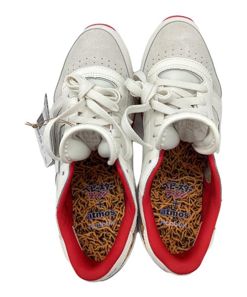 REEBOK（リーボック）REEBOK (リーボック) ATMOS (アトモス) ベビースターラーメン (ベビースターラーメン) スニーカー ホワイト サイズ:26cm 未使用品の古着・服飾アイテム