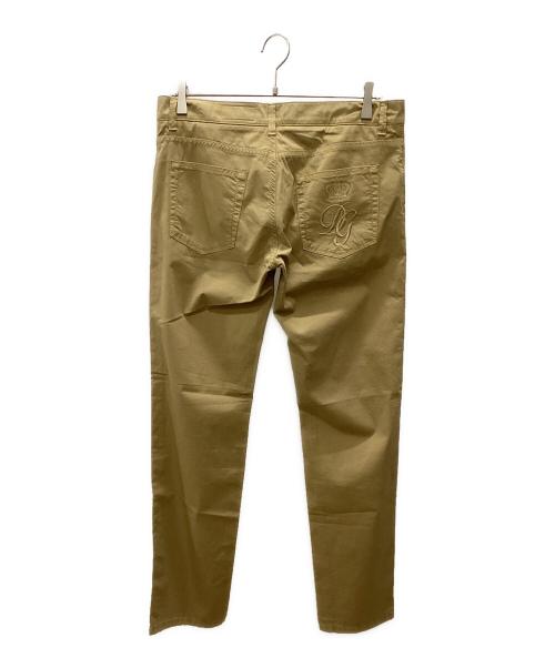 DOLCE & GABBANA（ドルチェ＆ガッバーナ）DOLCE & GABBANA (ドルチェ＆ガッバーナ) ストレッチスキニーコットンパンツ カーキ サイズ:48の古着・服飾アイテム