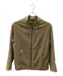 dunhill（ダンヒル）の古着「dunhill ジップジャケット」｜カーキ