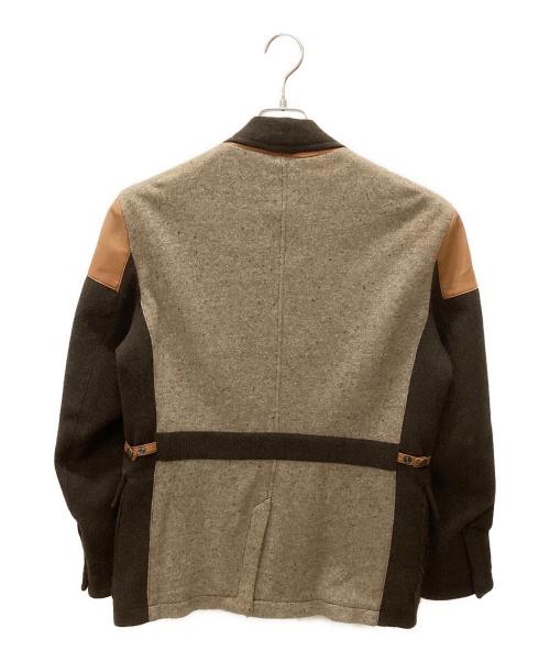 AVIREX（アヴィレックス）AVIREX (アヴィレックス) AVIREX テーラードジャケット ブラウン サイズ:Mの古着・服飾アイテム