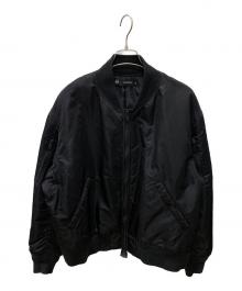 GU×UNDERCOVER（ジーユー×アンダーカバー）の古着「MA-1ジャケット」｜ブラック