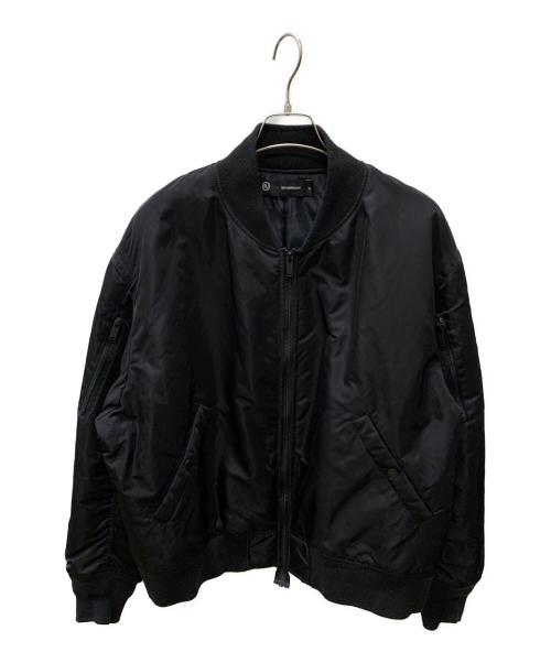 GU（ジーユー）GU (ジーユー) UNDERCOVER (アンダーカバー) MA-1ジャケット ブラック サイズ:XLの古着・服飾アイテム