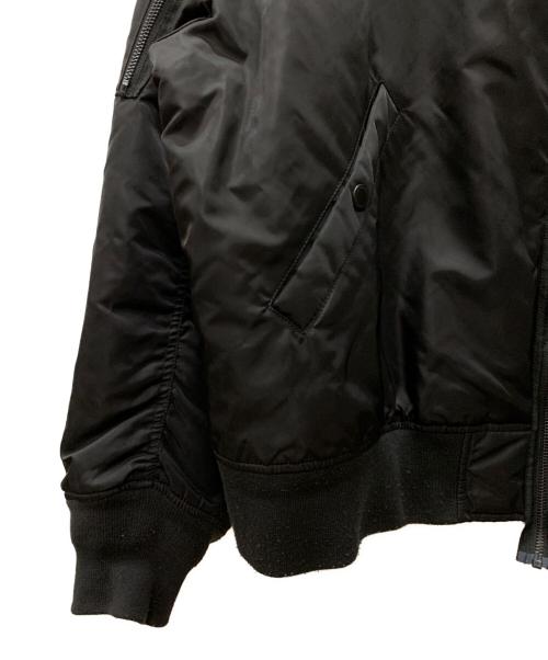 GU（ジーユー）GU (ジーユー) UNDERCOVER (アンダーカバー) MA-1ジャケット ブラック サイズ:XLの古着・服飾アイテム
