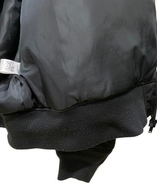 GU（ジーユー）GU (ジーユー) UNDERCOVER (アンダーカバー) MA-1ジャケット ブラック サイズ:XLの古着・服飾アイテム