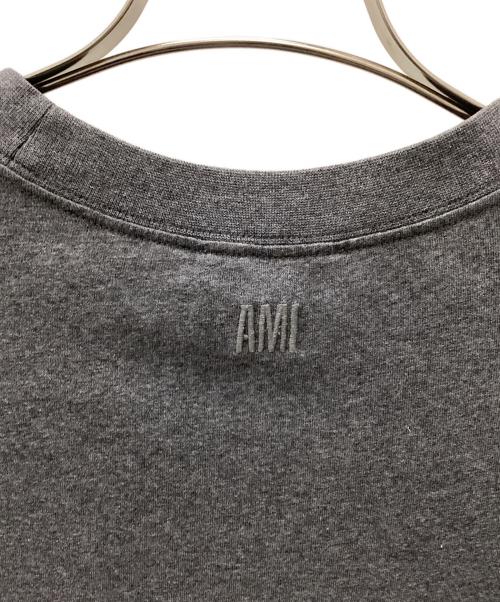 AMI Alexandre Mattiussi（アミアレクサンドルマテュッシ）AMI Alexandre Mattiussi (アミアレクサンドルマテュッシ) AMI Alexandre Mattiussi 半袖カットソー グレー サイズ:Mの古着・服飾アイテム
