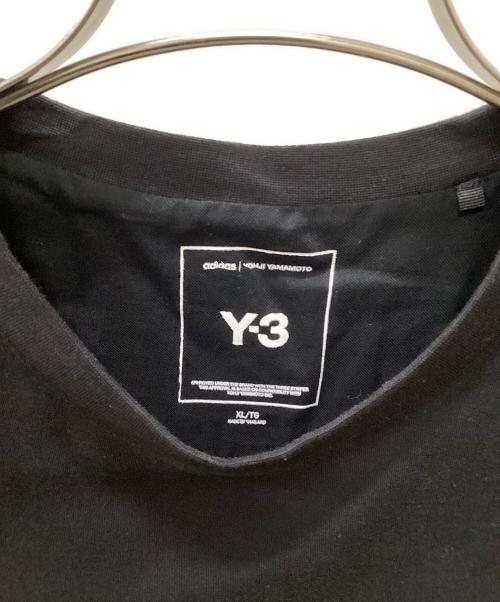Y-3（ワイスリー）Y-3 (ワイスリー) Y-3 半袖カットソー ブラック サイズ:XLの古着・服飾アイテム