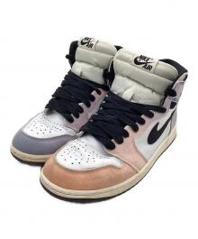 NIKE（ナイキ）の古着「AIR JORDAN 1 RETRO HIGH OG」｜ホワイト×パープル×オレンジ