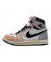 NIKE (ナイキ) AIR JORDAN 1 RETRO HIGH OG ホワイト×パープル×オレンジ サイズ:26cm：6000円