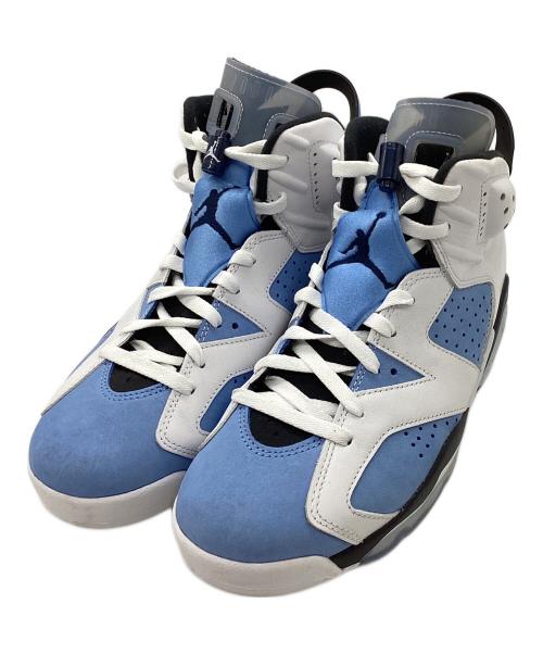 NIKE（ナイキ）NIKE (ナイキ) AIR JORDAN6 RETRO ホワイト×ブルー サイズ:27.5cmの古着・服飾アイテム