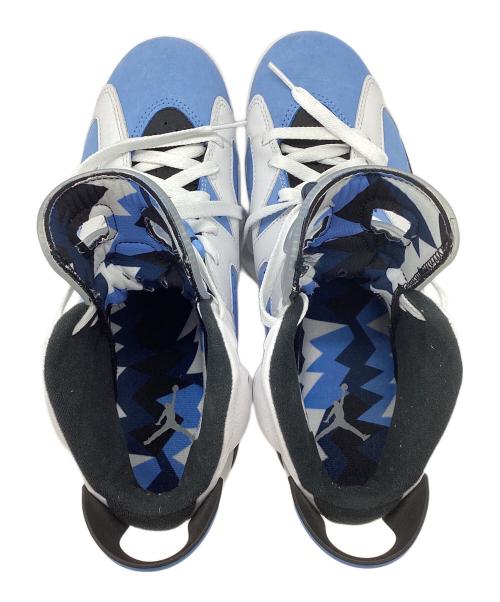 NIKE（ナイキ）NIKE (ナイキ) AIR JORDAN6 RETRO ホワイト×ブルー サイズ:27.5cmの古着・服飾アイテム