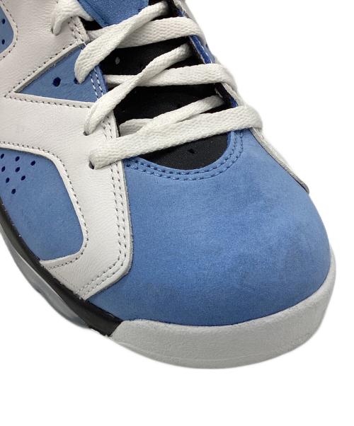 NIKE（ナイキ）NIKE (ナイキ) AIR JORDAN6 RETRO ホワイト×ブルー サイズ:27.5cmの古着・服飾アイテム