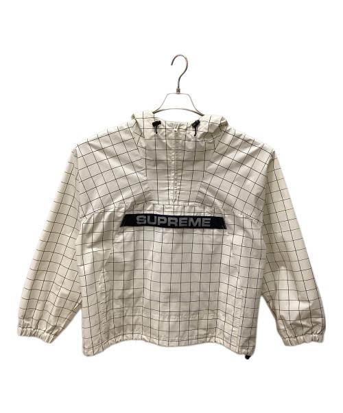SUPREME（シュプリーム）Supreme (シュプリーム) Supreme Heavy Nylon Anorak ホワイト サイズ:Sの古着・服飾アイテム