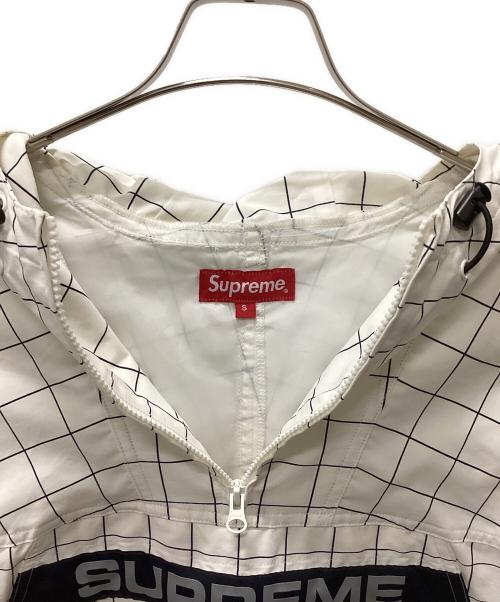SUPREME（シュプリーム）Supreme (シュプリーム) Supreme Heavy Nylon Anorak ホワイト サイズ:Sの古着・服飾アイテム