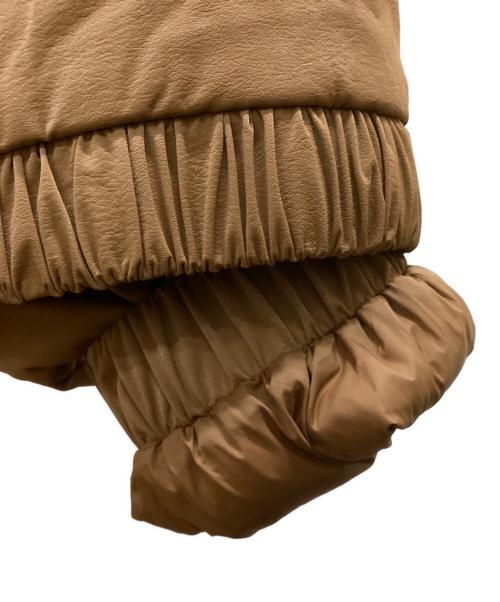 nap（ナップ）nap (ナップ) オーバーサイズフーデッドパファコート ブラウン サイズ:Mの古着・服飾アイテム