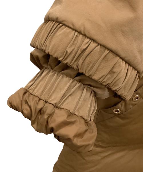nap（ナップ）nap (ナップ) オーバーサイズフーデッドパファコート ブラウン サイズ:Mの古着・服飾アイテム