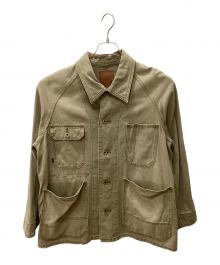 Spick and Span（スピック＆スパン）の古着「25SS/5 1/2 DUCK COVERALLS」｜カーキ