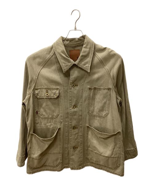 Spick and Span（スピック＆スパン）Spick and Span (スピック＆スパン) 25SS/5 1/2 DUCK COVERALLS カーキ サイズ:27の古着・服飾アイテム