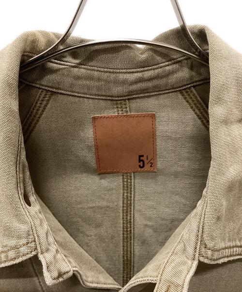 Spick and Span（スピック＆スパン）Spick and Span (スピック＆スパン) 25SS/5 1/2 DUCK COVERALLS カーキ サイズ:27の古着・服飾アイテム