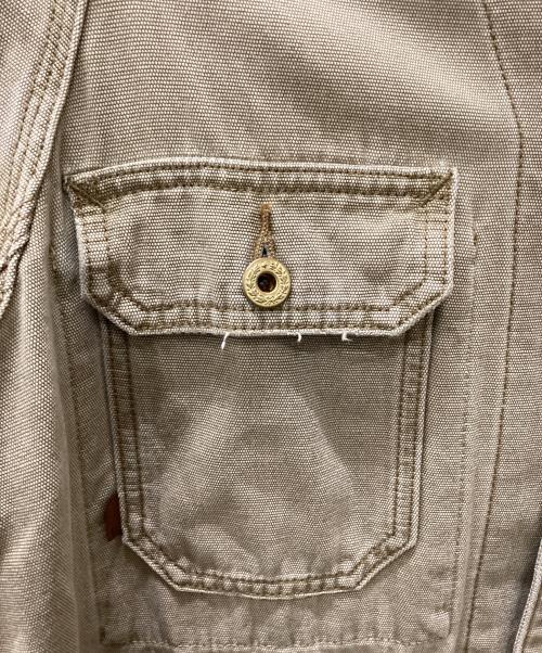 Spick and Span（スピック＆スパン）Spick and Span (スピック＆スパン) 25SS/5 1/2 DUCK COVERALLS カーキ サイズ:27の古着・服飾アイテム