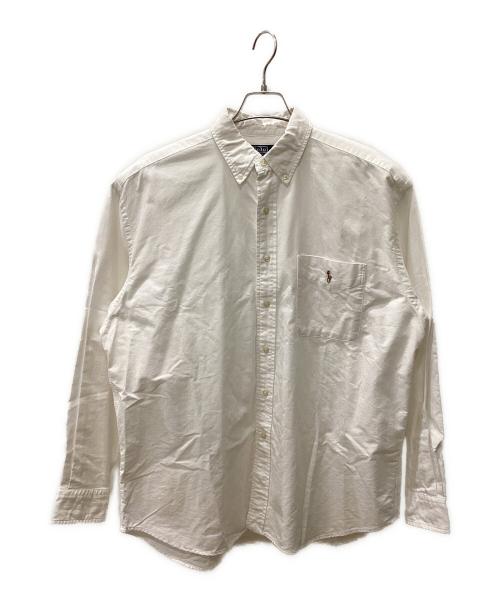 POLO RALPH LAUREN（ポロ・ラルフローレン）POLO RALPH LAUREN (ポロ・ラルフローレン) POLO RALPH LAUREN 長袖シャツ ホワイト サイズ:Mの古着・服飾アイテム