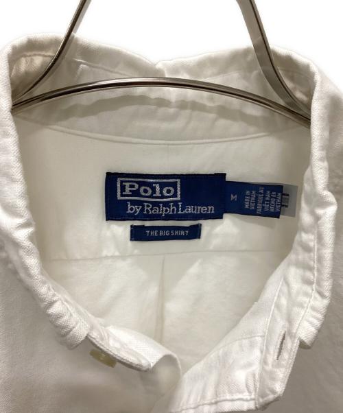 POLO RALPH LAUREN（ポロ・ラルフローレン）POLO RALPH LAUREN (ポロ・ラルフローレン) POLO RALPH LAUREN 長袖シャツ ホワイト サイズ:Mの古着・服飾アイテム