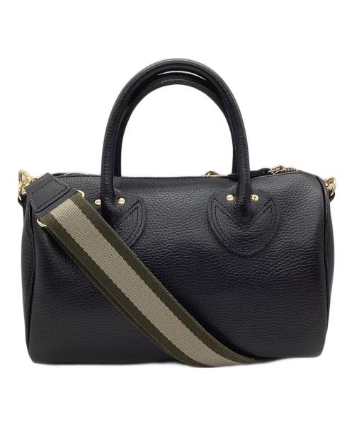 YOUNG & OLSEN（ヤングアンドオルセン）YOUNG & OLSEN (ヤングアンドオルセン) HELLOボストンバッグ ブラックの古着・服飾アイテム