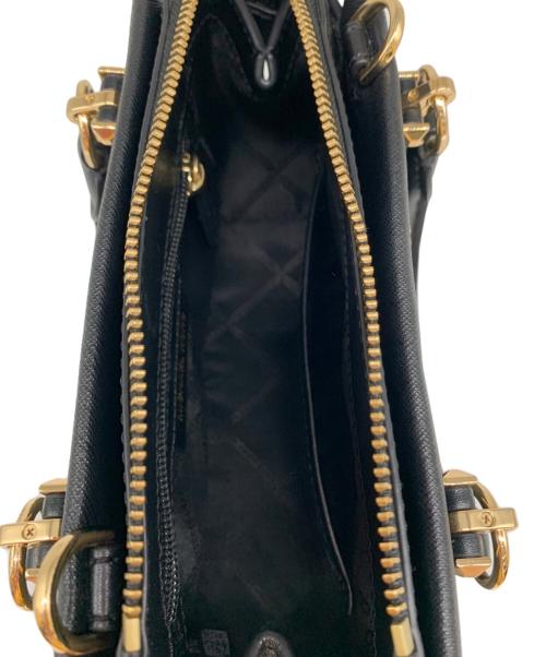 MICHAEL KORS（マイケル・コース）MICHAEL KORS (マイケル・コース) 2WAYバッグ ブラックの古着・服飾アイテム