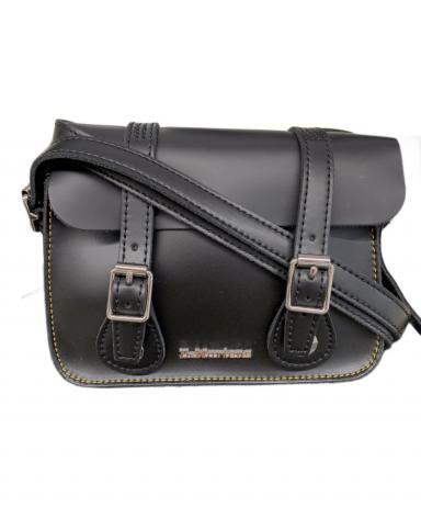 ［ほぼ未使用品］Dr. Martens ブラックショルダーバッグ 中古・古着通販】Dr.Martens (ドクターマーチン) ショルダーバッグ